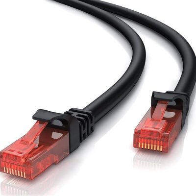 Καλώδιο Δικτύου 10m UTP Cat6 Μαύρο